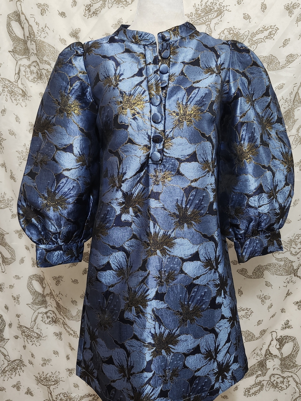 Beautiful Pomander Place by Tuckernuck "Samantha" mini shift dress S
